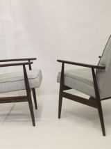 PAIRE DE FAUTEUILS HENRYK LIS 300-190 ANNEE 1970.
