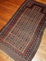 Tapis ancien Afghan Baluch fait main, 1B219