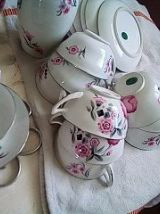  un service à café ou thé 12 pièces en porcelaine fine de Li