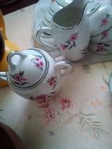  un service à café ou thé 12 pièces en porcelaine fine de Li