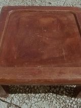 banc , table  basse en bois ,vintage