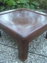 banc , table  basse en bois ,vintage