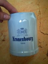 Shop à bière bleu clair Kronenbourg  1664