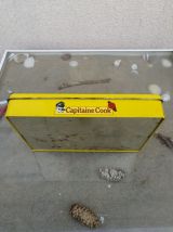 Boîte métallique publicitaire '' CAPITAINE COOK '' 