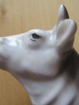 pichet a lait forme vache en porcelaine vintage