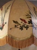 Lampe boule Herbier vintage