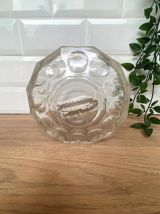 Cloche en verre art déco