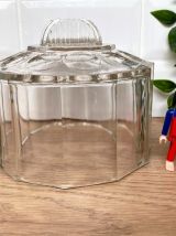 Cloche en verre art déco