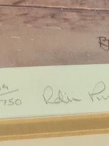 lithographie  kursaal 1920  los angeles signé  1996 dans bea