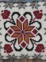 Coussin vintage (fait main)