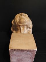 buste de Voltaire en plâtre