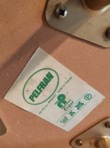 tabouret tripode moumoute bleue