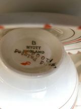 service à café 17 pièces porcelaine anglaise Myott