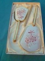 set de  coiffure dans sa boite , vintage