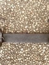 patère  murale  double  en fer  forgé