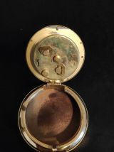 réveil de voyage Europa doré