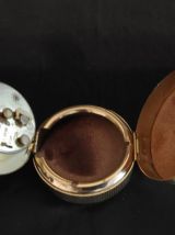 réveil de voyage Europa doré