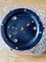 Applique ou plafonnier en verre moulé