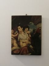 Petit cadre '' La mère et ses trois enfants 