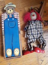 Plumier en bois vintage