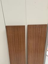 Etagere  design a.dekker 1960 a 70   en bois stratifié  72x7