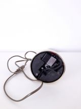 Pied de lampe de chevet en métal doré