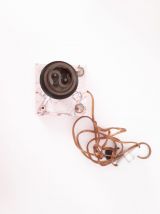 Lampe de chevet en Laiton et marbre rose