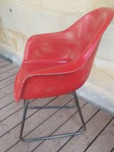 Lot de 6 fauteuils coque résine style Eames