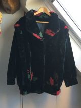 Manteau oversize fausse fourrure vintage - TBE