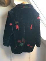 Manteau oversize fausse fourrure vintage - TBE