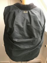 Gros gilet doudou vintage noir Carletti - Taille unique - Bo