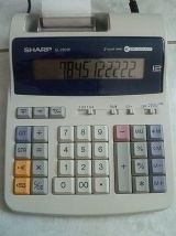 calculatrice SHARP  EL -2901 E , vintage