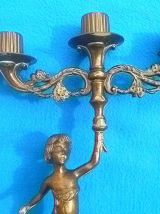 chandeliers  chérubins  ,  vintage