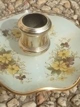 bougeoir  chance glass , pilkington, vintage