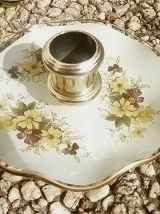 bougeoir  chance glass , pilkington, vintage