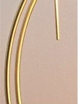 Lampe bureau  laiton doré style Bauhaus , 1970