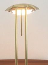 Lampe bureau  laiton doré style Bauhaus , 1970
