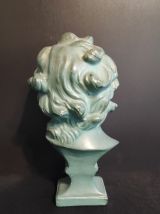 buste d'enfant en plâtre