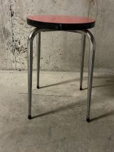 Tabouret en formica années 70