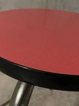 Tabouret en formica années 70