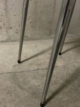 Tabouret en formica années 70