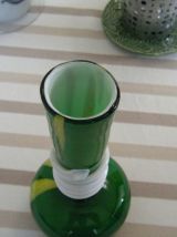 Vase Vintage opaline de Florence style art déco