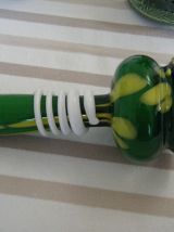 Vase Vintage opaline de Florence style art déco