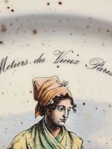 assiette de collection Primula "les vieux métiers de Paris"