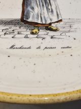 assiette de collection Primula "les vieux métiers de Paris"
