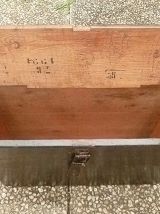  caisse en bois ,noire