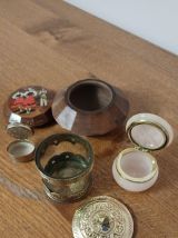 lot de 4 petites boîtes