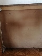 Meuble de cuisine rouge 