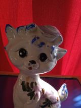 joli vase en barbotine italie signé 