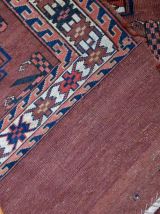 Tapis ancien Turkmène Yomud fait main, 1B601